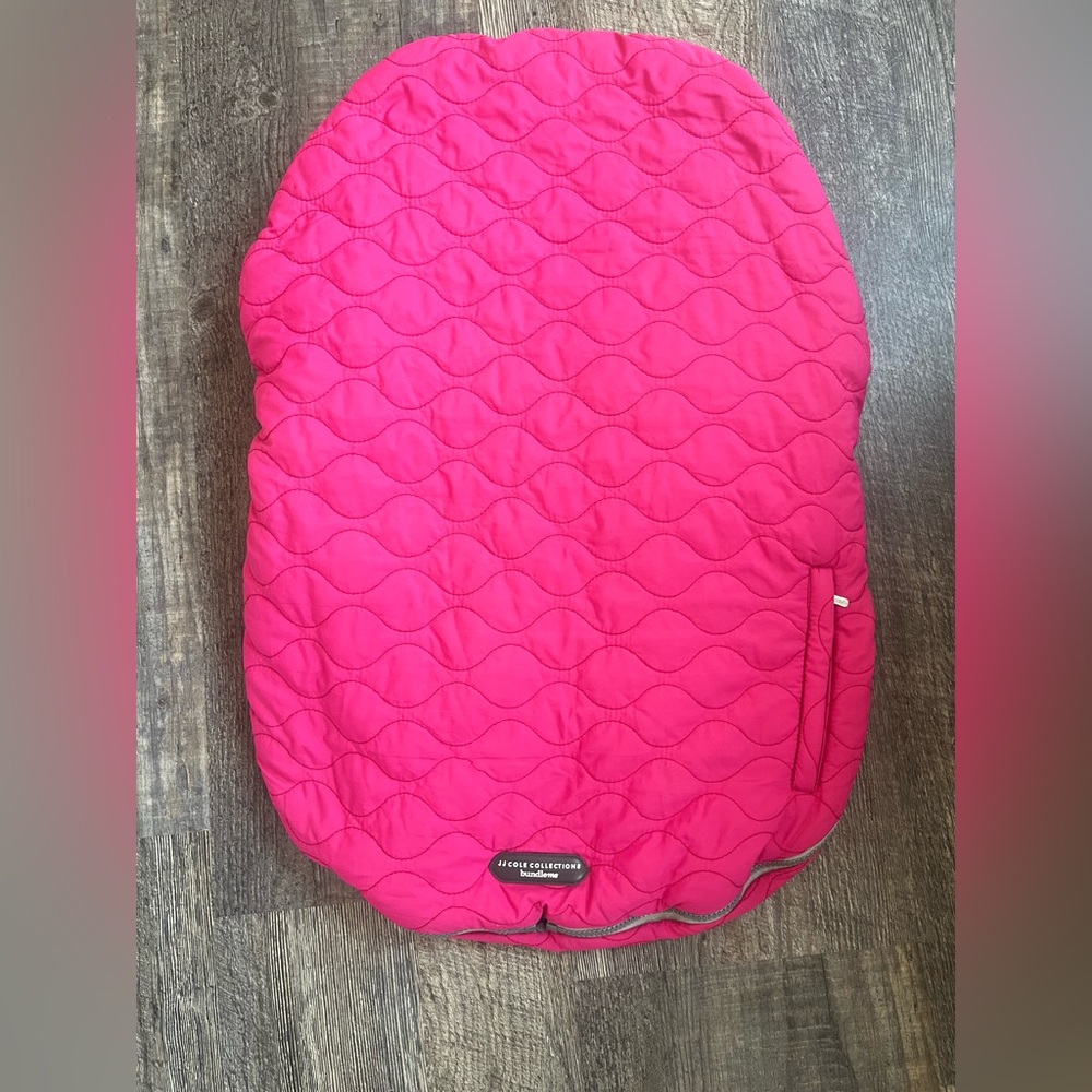 Kids Quilted Pink Stroller Footmuff